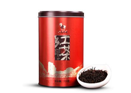 武夷山桐木小种红茶 工夫红茶 罐装茶叶250克